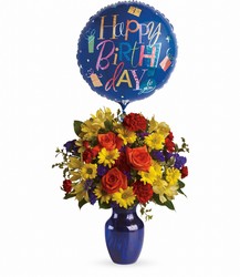 Fly Away Birthday Bouquet from Krupp Florist, your local Belleville flower shop
